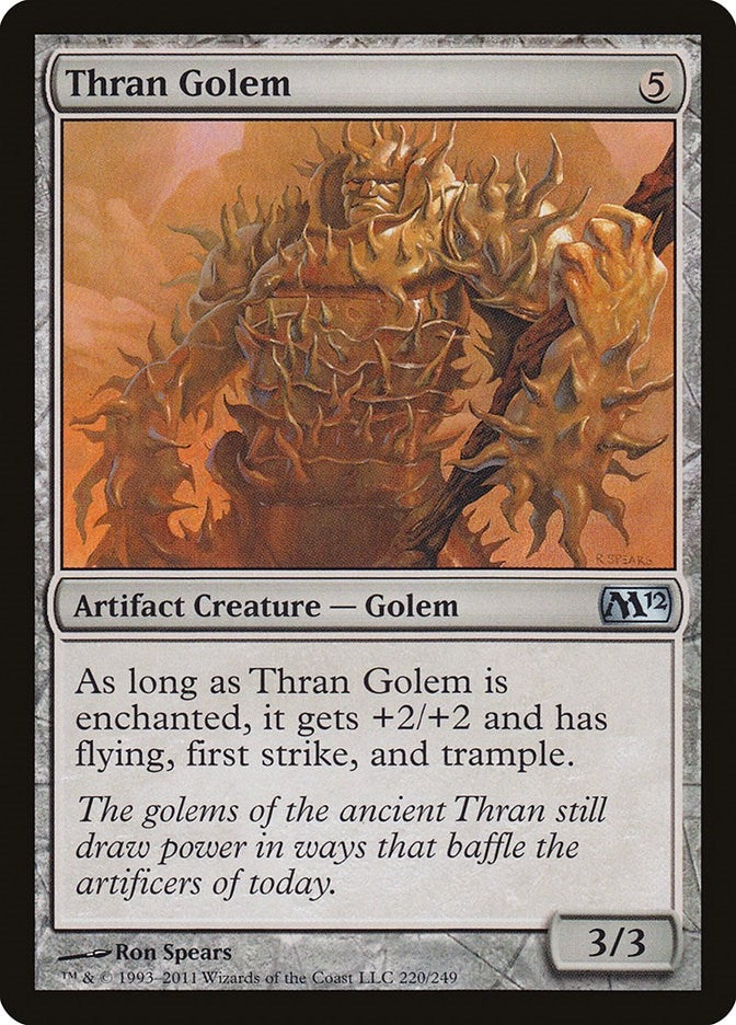 Image for Thran Golem (220) - Magic: The Gathering