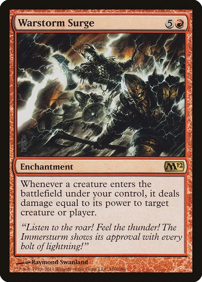 Image for Warstorm Surge (160) - Magic: The Gathering