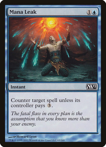 Image for Mana Leak (63) [Magic 2012 (M12)]