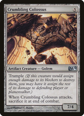 Image for Crumbling Colossus (204) [Magic 2012 (M12)]