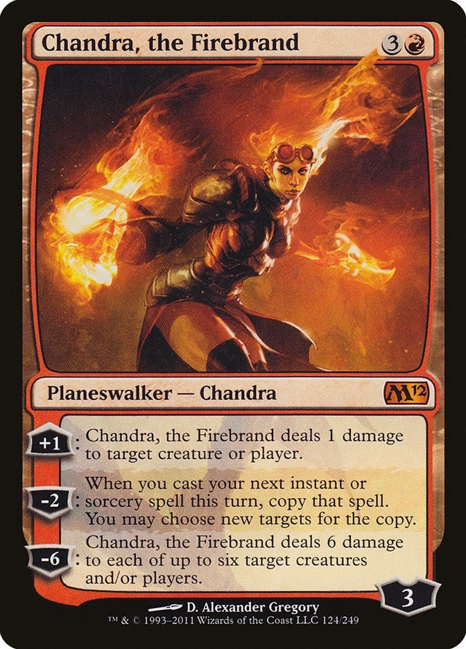 Image for Chandra, the Firebrand (124) [Magic 2012 (M12)]