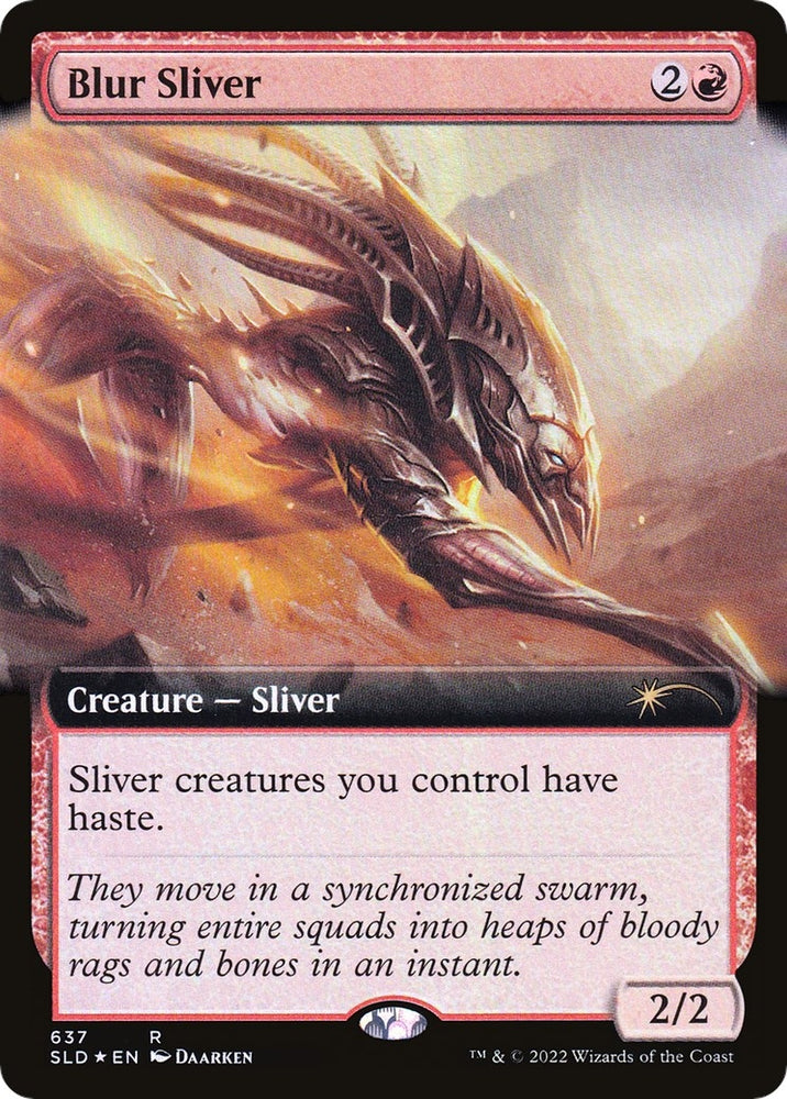 Image for Blur Sliver (Extended Art) (637) [Secret Lair Drop Series]