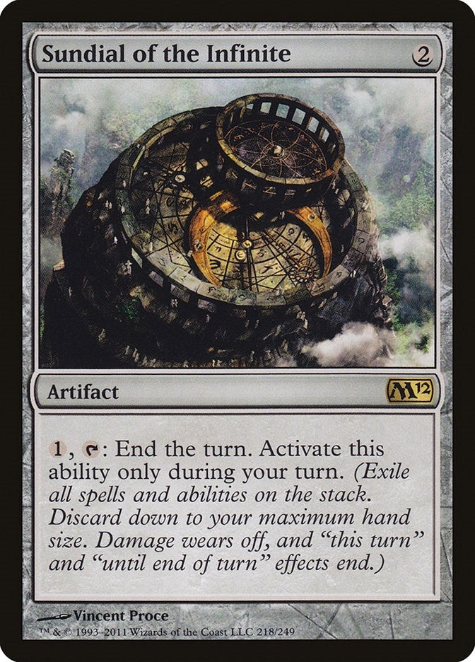 Image for Sundial of the Infinite (218) - Magic: The Gathering