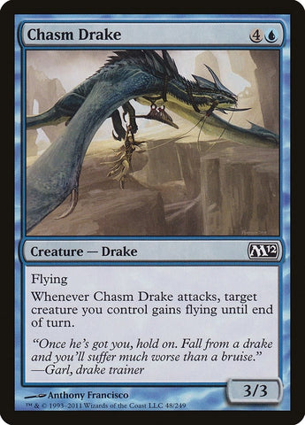 Image for Chasm Drake (48) [Magic 2012 (M12)]