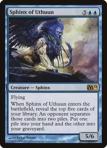 Image for Sphinx of Uthuun (76) [Magic 2012 (M12)]