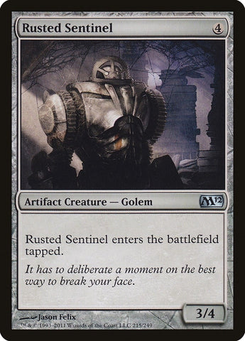 Image for Rusted Sentinel (215) - Magic: The Gathering