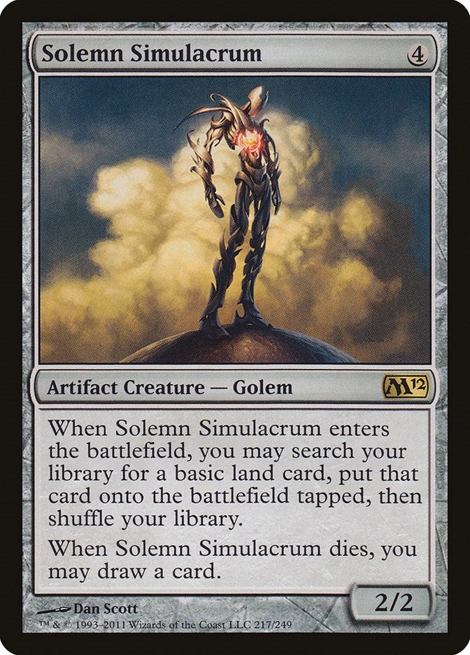 Image for Solemn Simulacrum (217) - Magic: The Gathering
