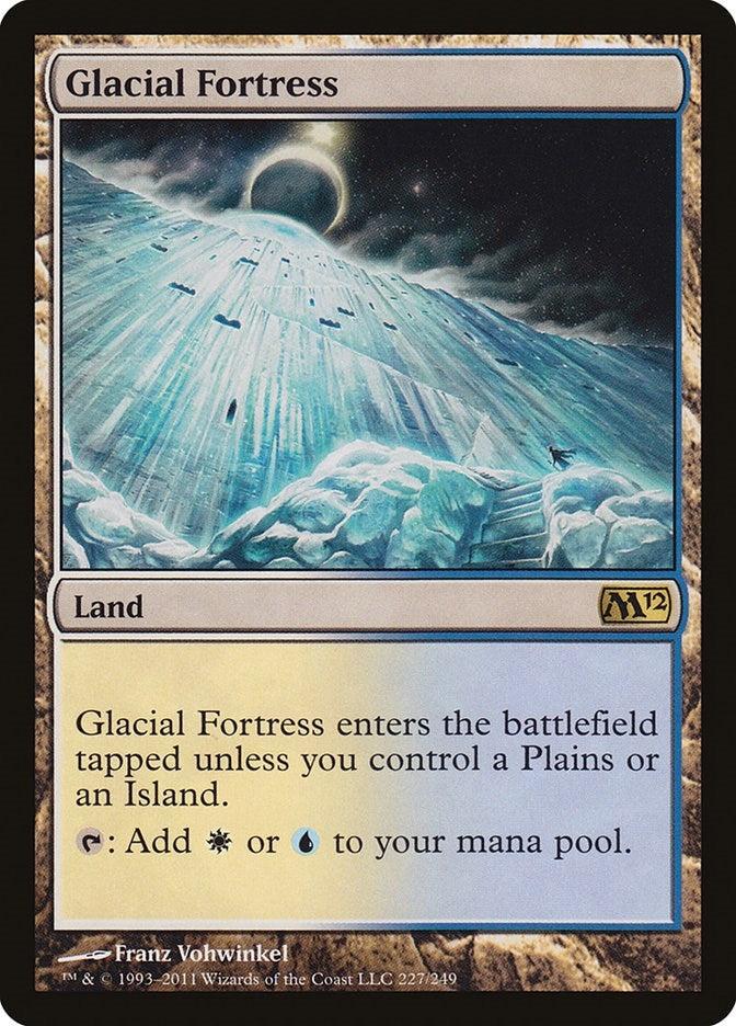Image for Glacial Fortress (227) [Magic 2012 (M12)]