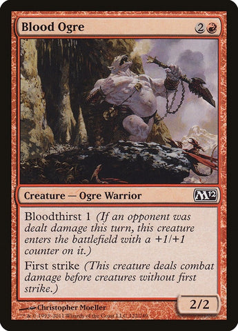 Image for Blood Ogre (122) [Magic 2012 (M12)]
