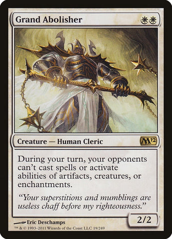 Image for Grand Abolisher (19) [Magic 2012 (M12)]