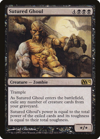 Image for Sutured Ghoul (112) [Magic 2012 (M12)]