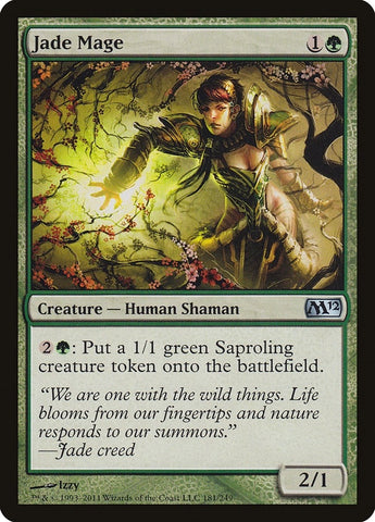 Image for Jade Mage (181) [Magic 2012 (M12)]