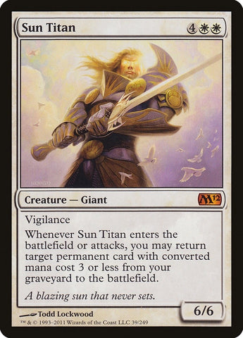 Image for Sun Titan (39) - Magic: The Gathering