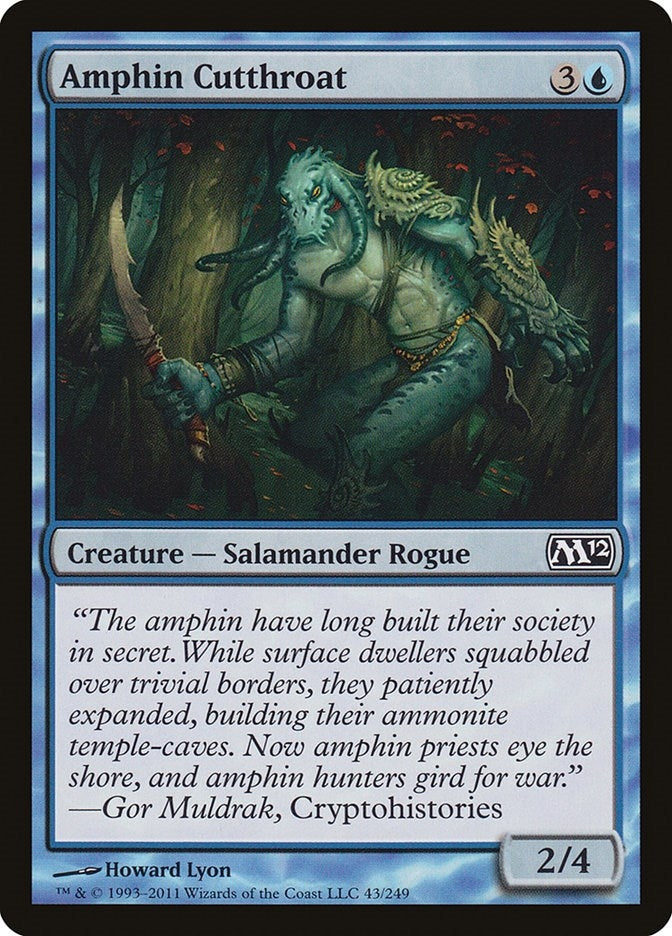 Image for Amphin Cutthroat (43) [Magic 2012 (M12)]