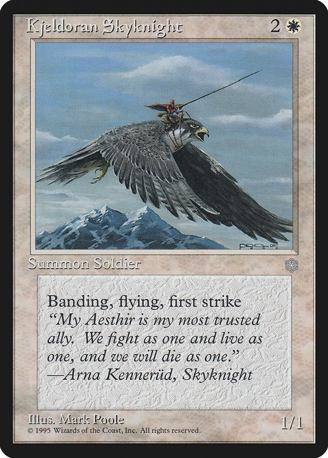 Image for Kjeldoran Skyknight [Ice Age]