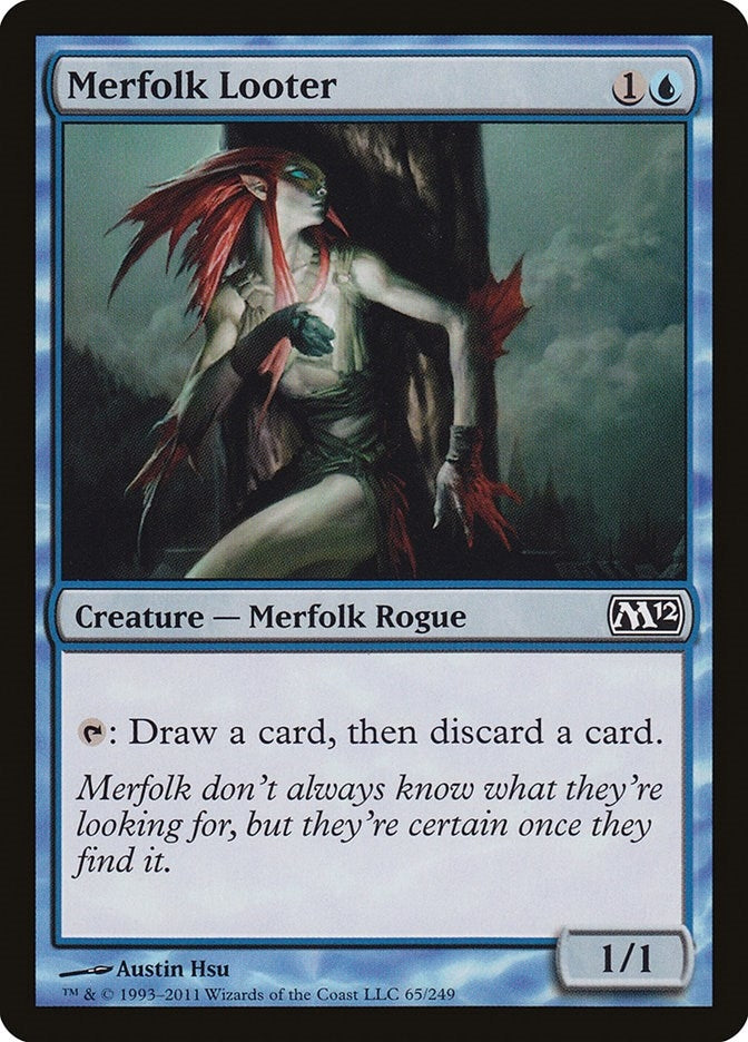 Image for Merfolk Looter (65) [Magic 2012 (M12)]