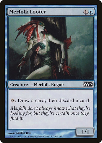 Image for Merfolk Looter (65) [Magic 2012 (M12)]