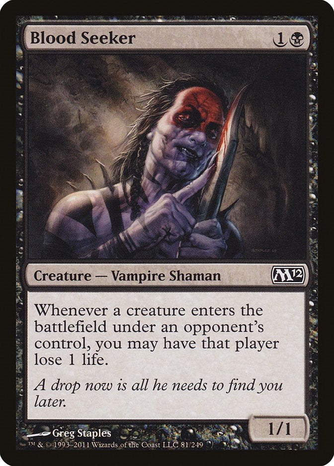 Image for Blood Seeker (81) [Magic 2012 (M12)]
