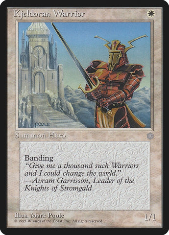 Image for Kjeldoran Warrior [Ice Age]