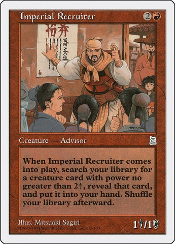 Image for Imperial Recruiter (113) [Portal Three Kingdoms]