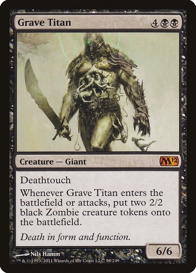 Image for Grave Titan (98) [Magic 2012 (M12)]