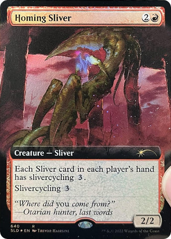 Image for Homing Sliver (Extended Art) (640) [Secret Lair Drop Series]