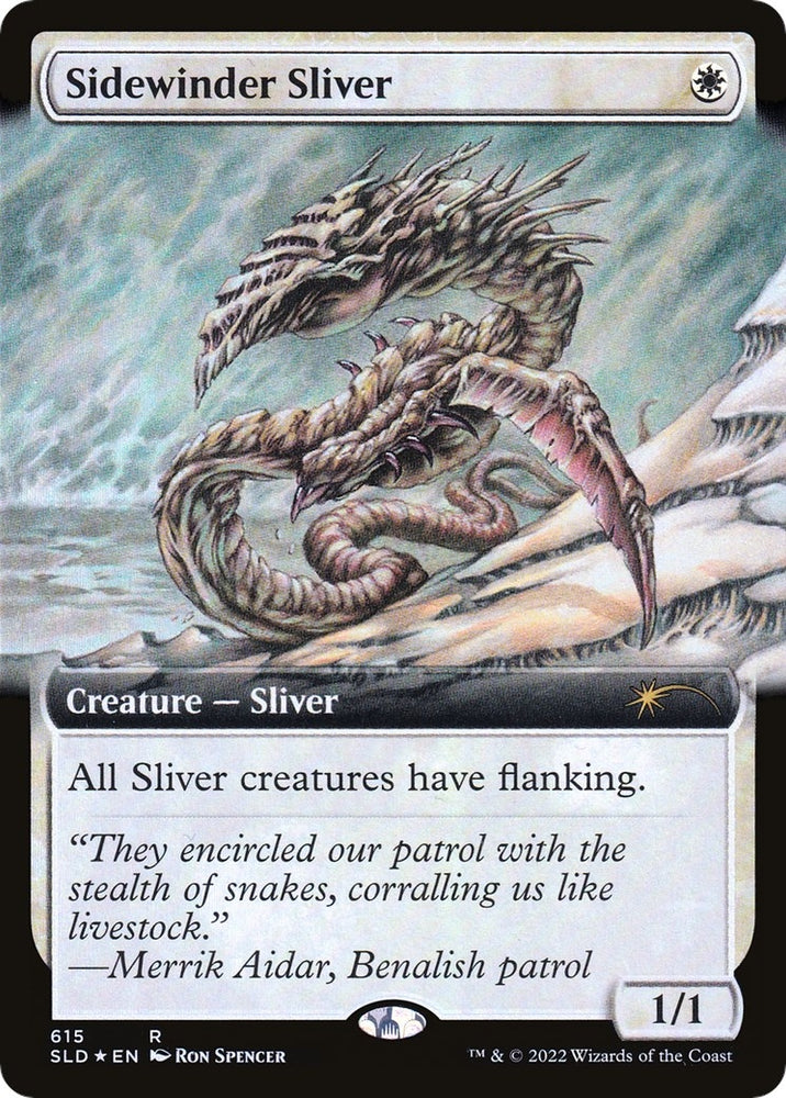 Image for Sidewinder Sliver (Extended Art) (615) [Secret Lair Drop Series]