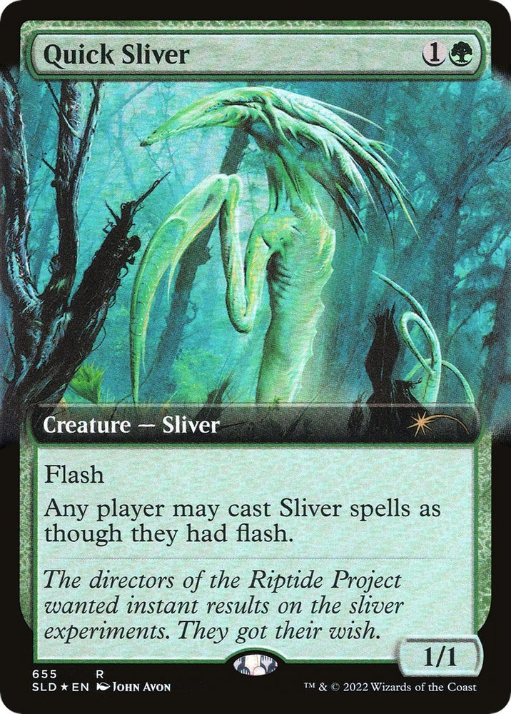 Image for Quick Sliver (Extended Art) (655) [Secret Lair Drop Series]