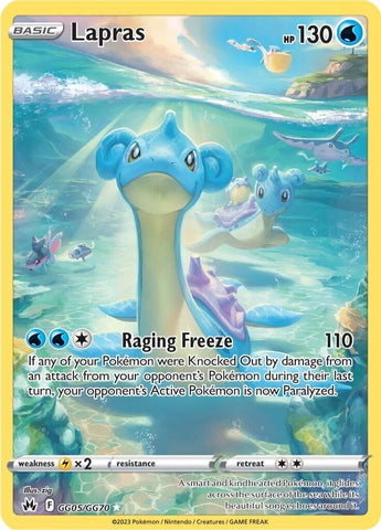 Image for Lapras (GG05/GG70) [Crown Zenith: Galarian Gallery]