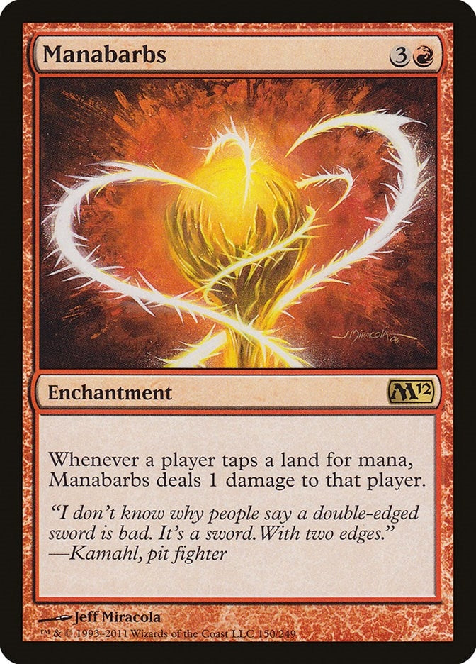 Image for Manabarbs (150) [Magic 2012 (M12)]