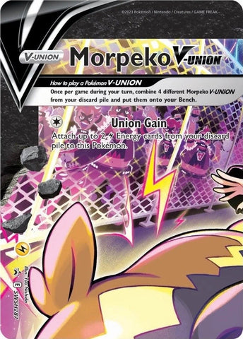 Image for Morpeko V-Union - SWSH287 (SWSH287) [SWSH: Sword & Shield Promo Cards]