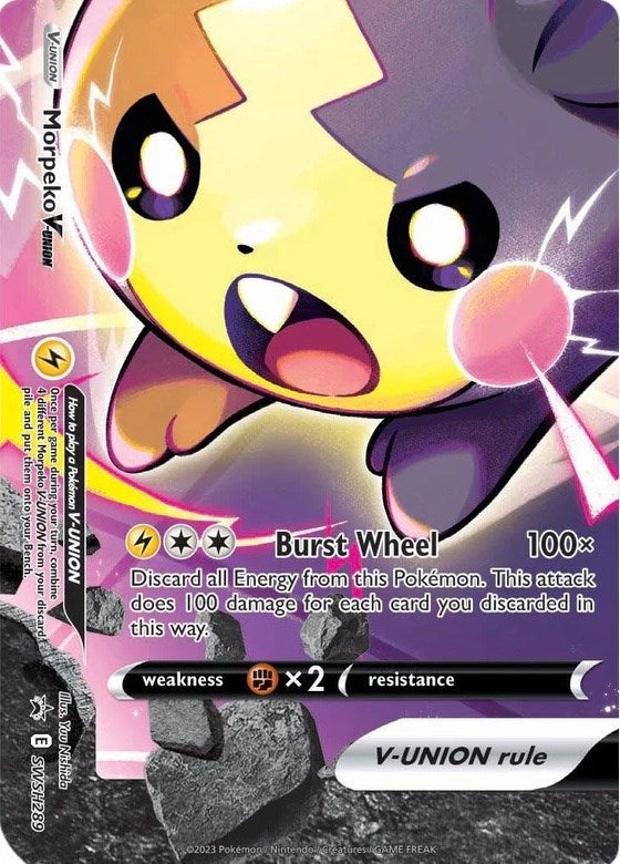 Image for Morpeko V-Union - SWSH289 (SWSH289) [SWSH: Sword & Shield Promo Cards]