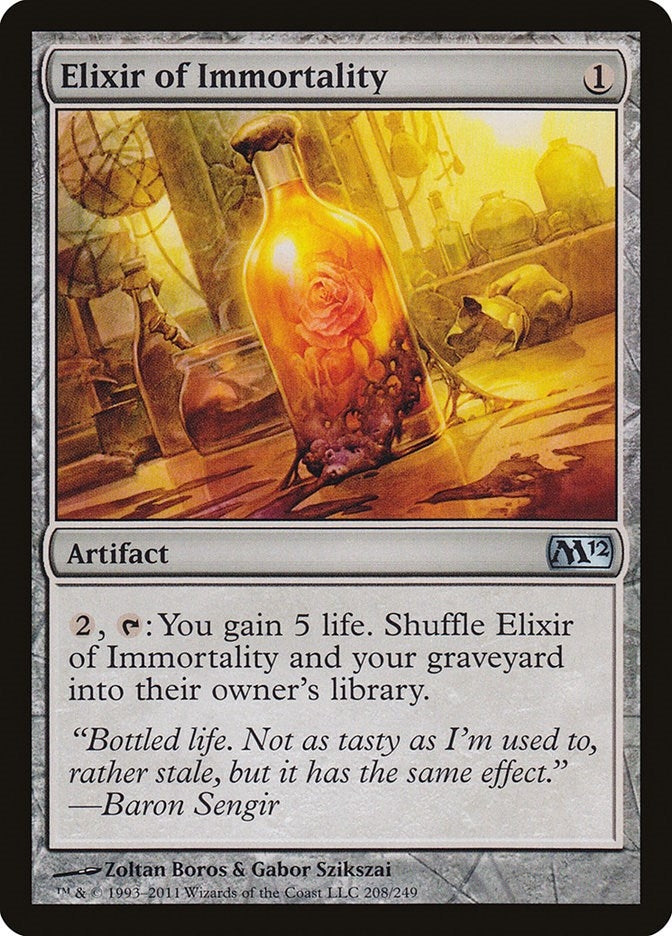 Image for Elixir of Immortality (208) [Magic 2012 (M12)]