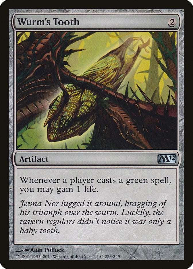 Image for Wurm's Tooth (223) [Magic 2012 (M12)]