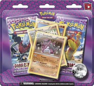 Image for Dark Explorers 3 Pack Blister [Krookodile] [Dark Explorers]