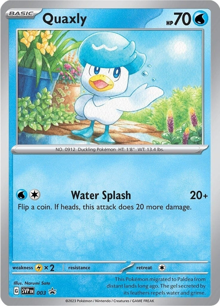 Image for Quaxly - 003 (003) [SV: Scarlet & Violet Promo Cards]