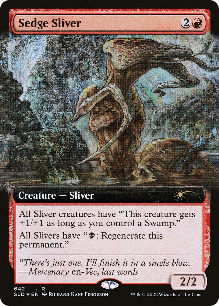 Image for Sedge Sliver (Extended Art) (642) [Secret Lair Drop Series]