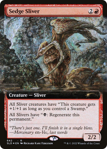Image for Sedge Sliver (Extended Art) (642) [Secret Lair Drop Series]