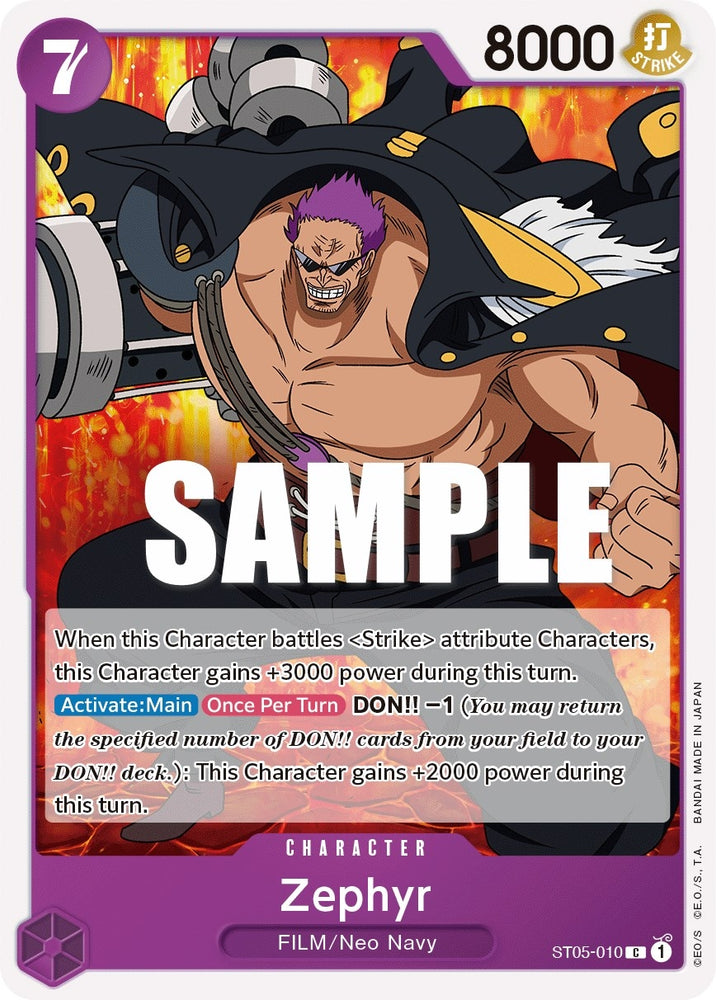 Image for Zephyr (ST05-010) - One Piece Card Game
