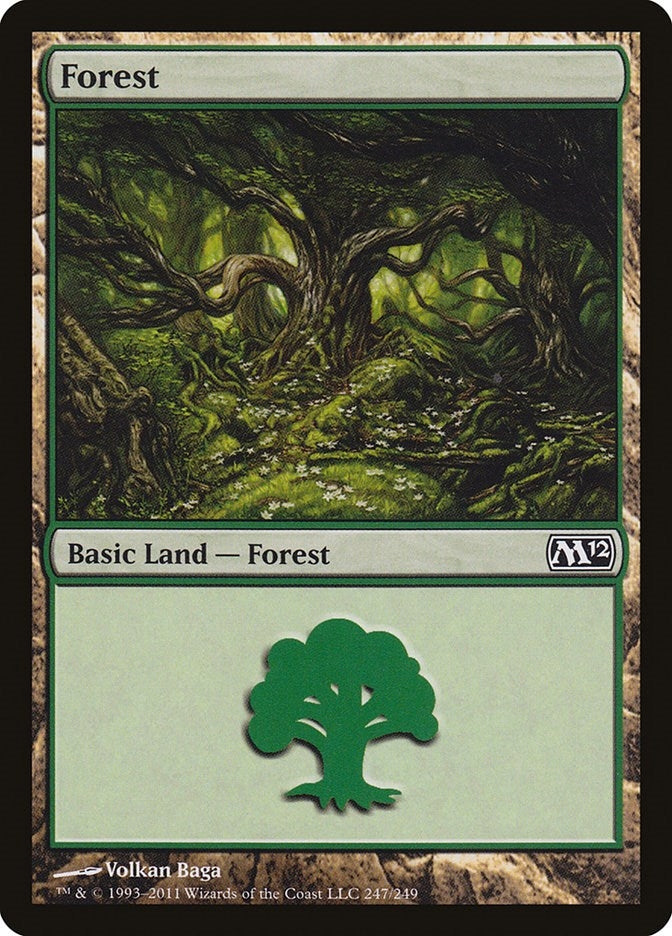 Image for Forest (247) (247) [Magic 2012 (M12)]