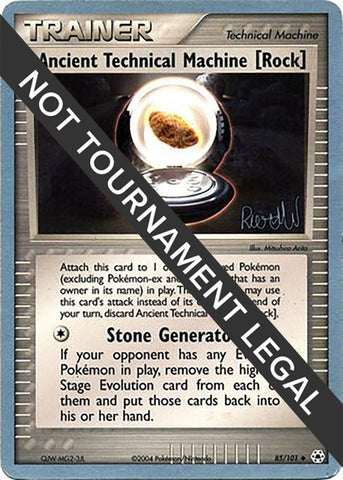 Image for Ancient Technical Machine [Rock] - 2004 (Reed Weichler) (85/101) - Pokemon