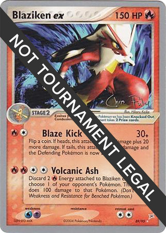 Image for Blaziken ex - 2004 (Chris Fulop) (89/95) - Pokemon