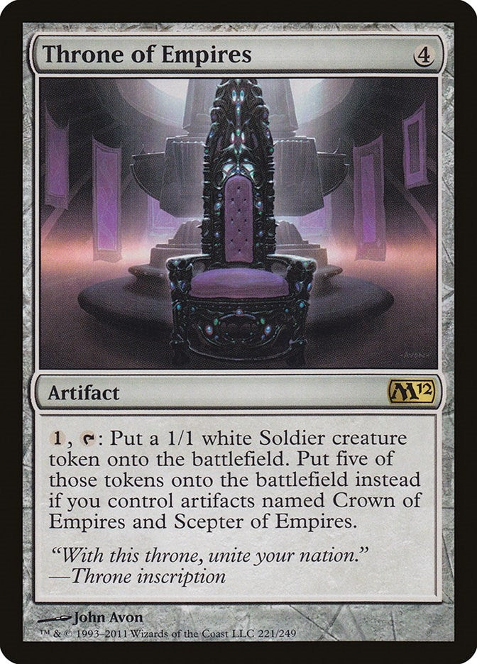 Image for Throne of Empires (221) - Magic: The Gathering