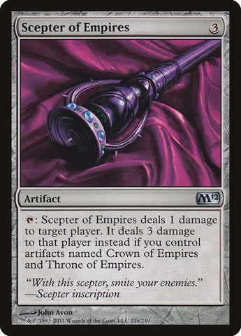 Image for Scepter of Empires (216) [Magic 2012 (M12)]