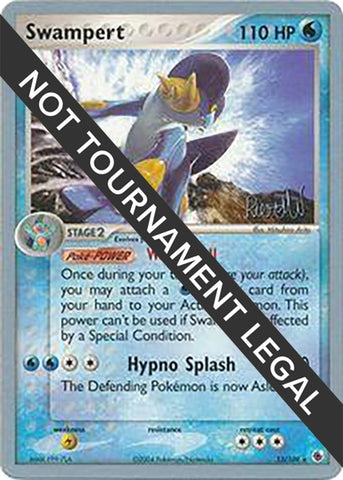 Image for Swampert - 2004 (Reed Weichler) (13/109) - Pokemon