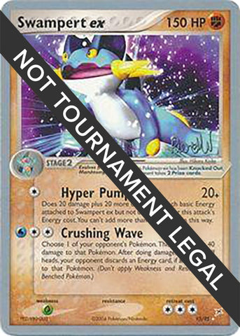 Image for Swampert ex - 2004 (Reed Weichler) (95/95) - Pokemon