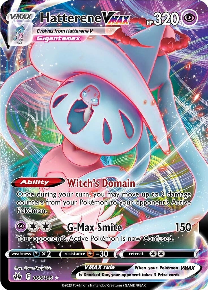 Image for Hatterene VMAX (066/159) [Crown Zenith]