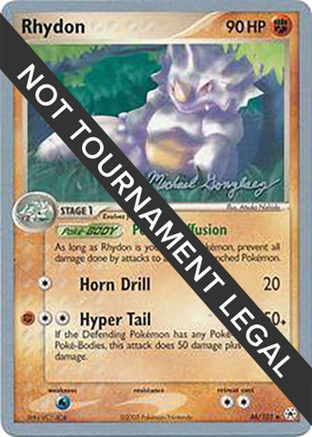 Image for Rhydon - 2005 (Michael Gonzalez) (46/101) - Pokemon