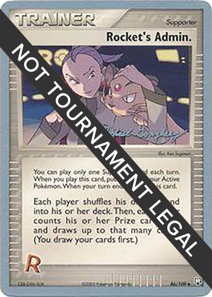Image for Rocket's Admin. - 2005 (Michael Gonzalez) (86/109) - Pokemon