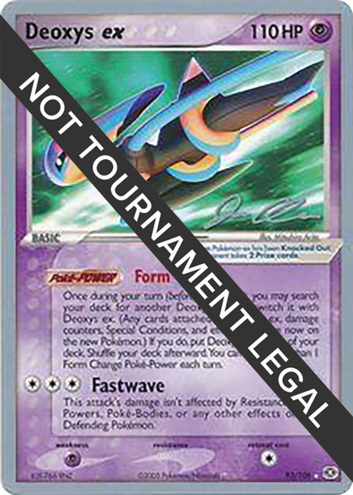 Image for Deoxys ex - 2006 (Jason Klaczynski) (93/106) - Pokemon